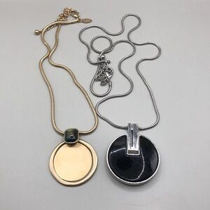 Chcio's modernist style pendant chain necklaces trendy statement curated lot 2